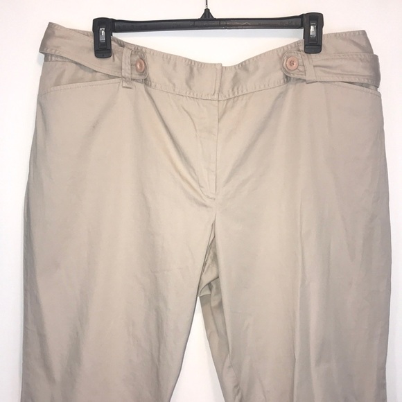 Lane Bryant Tan Capri Pants Size 22 - Picture 2 of 9